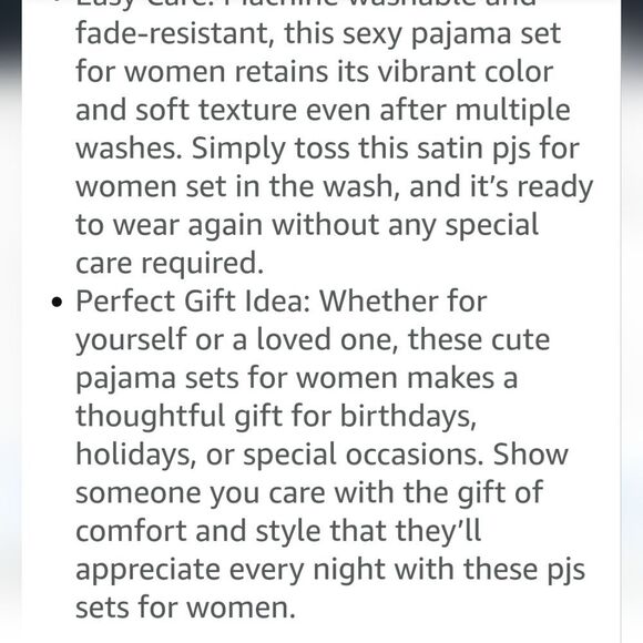 True Religion Rhinestone Logo Stretch Satin Pajama Set - Picture 6 of 10